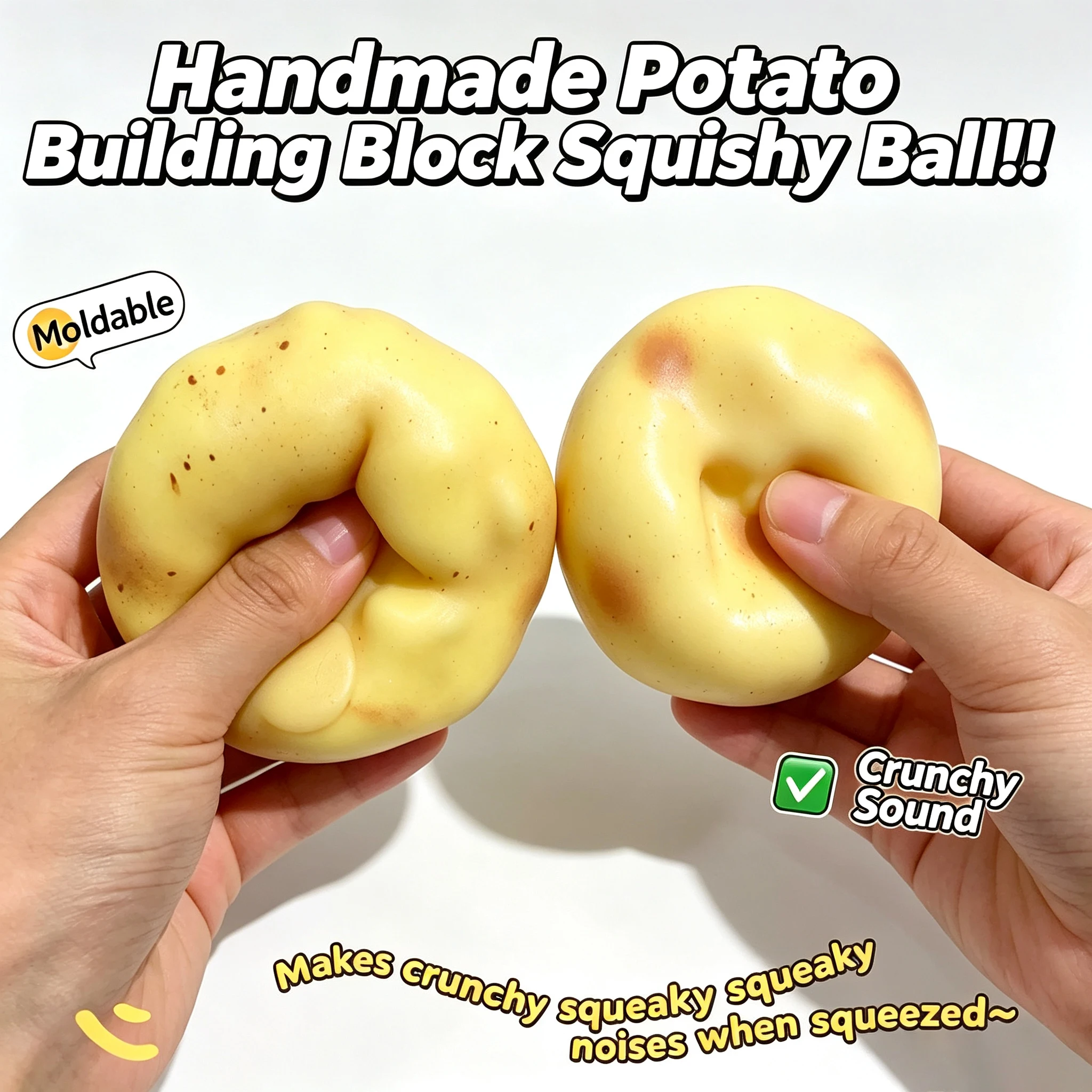 Laptops - Bola Stres Squishy Kentang Renyah, Mainan