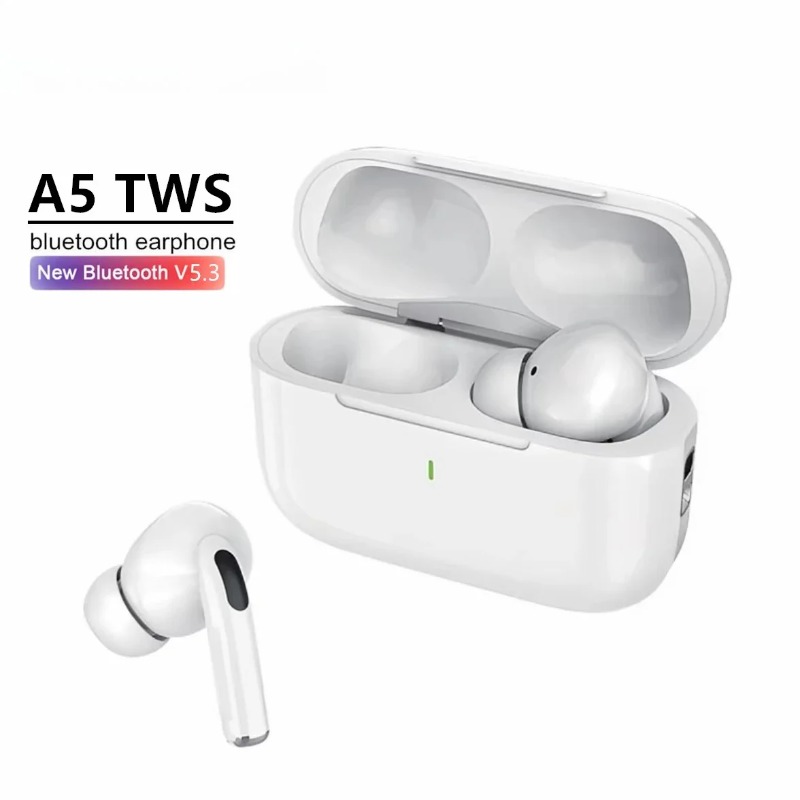 Tws Earbuds Bluetooth 5.3 - Earphone Bluetooth A5 TWS, Headphone Suara