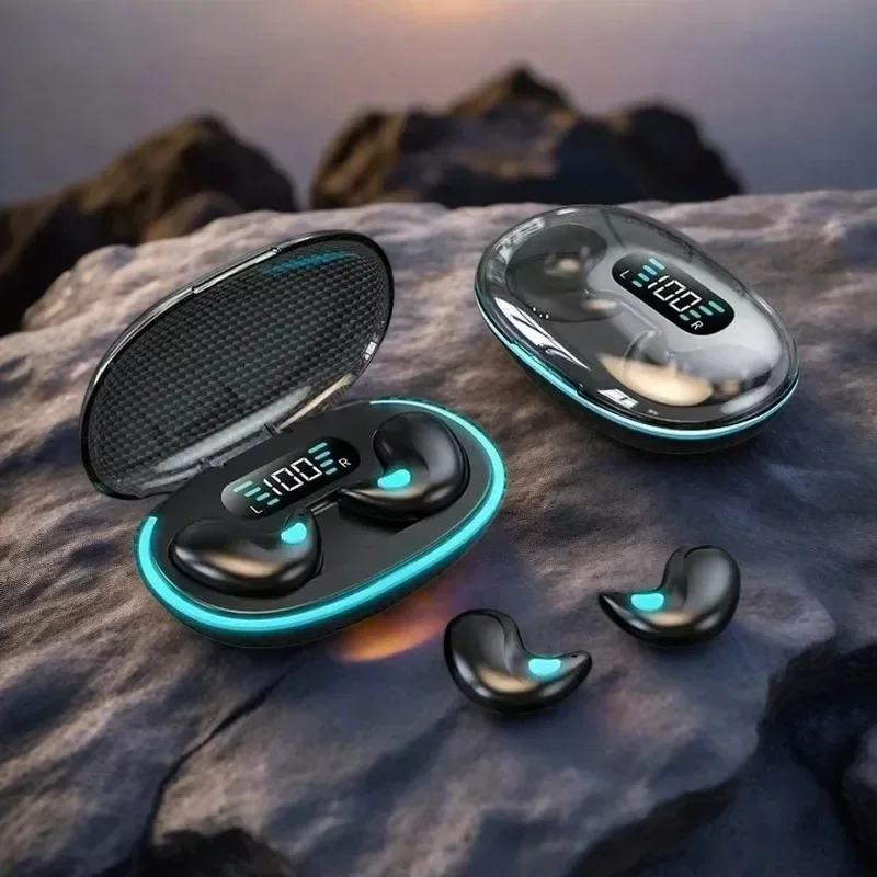 Earphone Tidur Tak Terlihat de - Open Ear Air Conduction Headphones ulasan dan harga