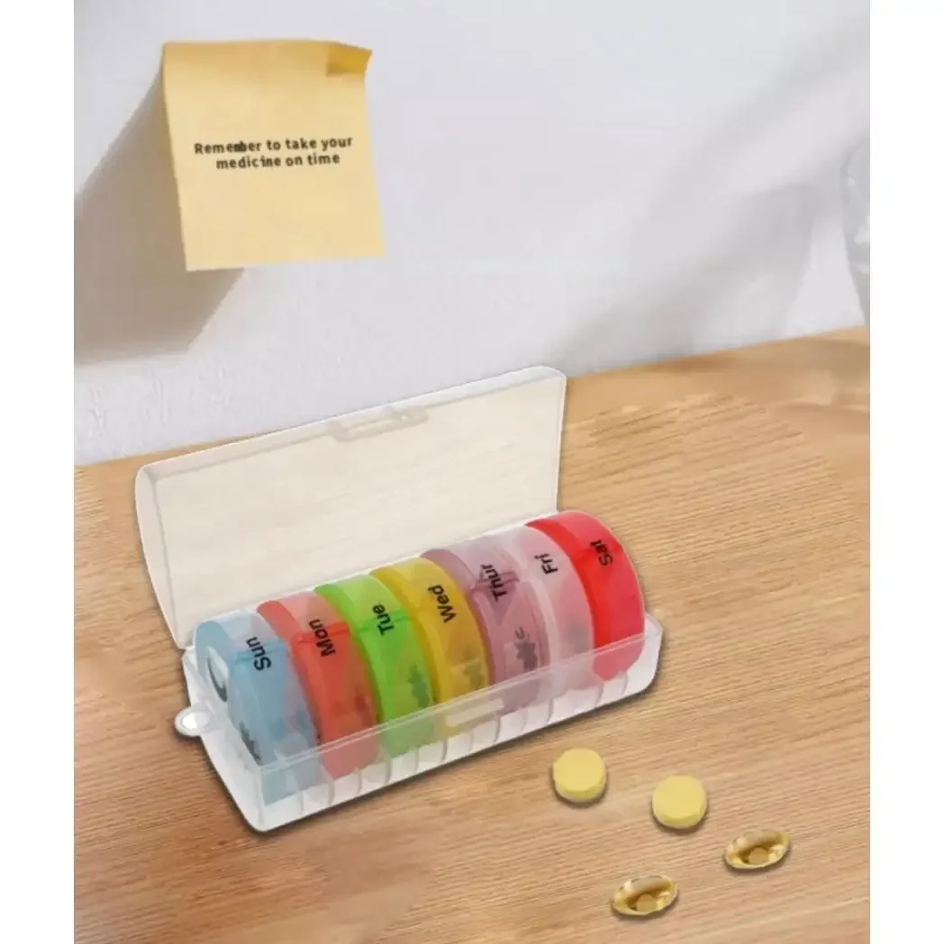 1/2pcs Kotak Penyimpanan Pil M - Tablets ulasan dan harga