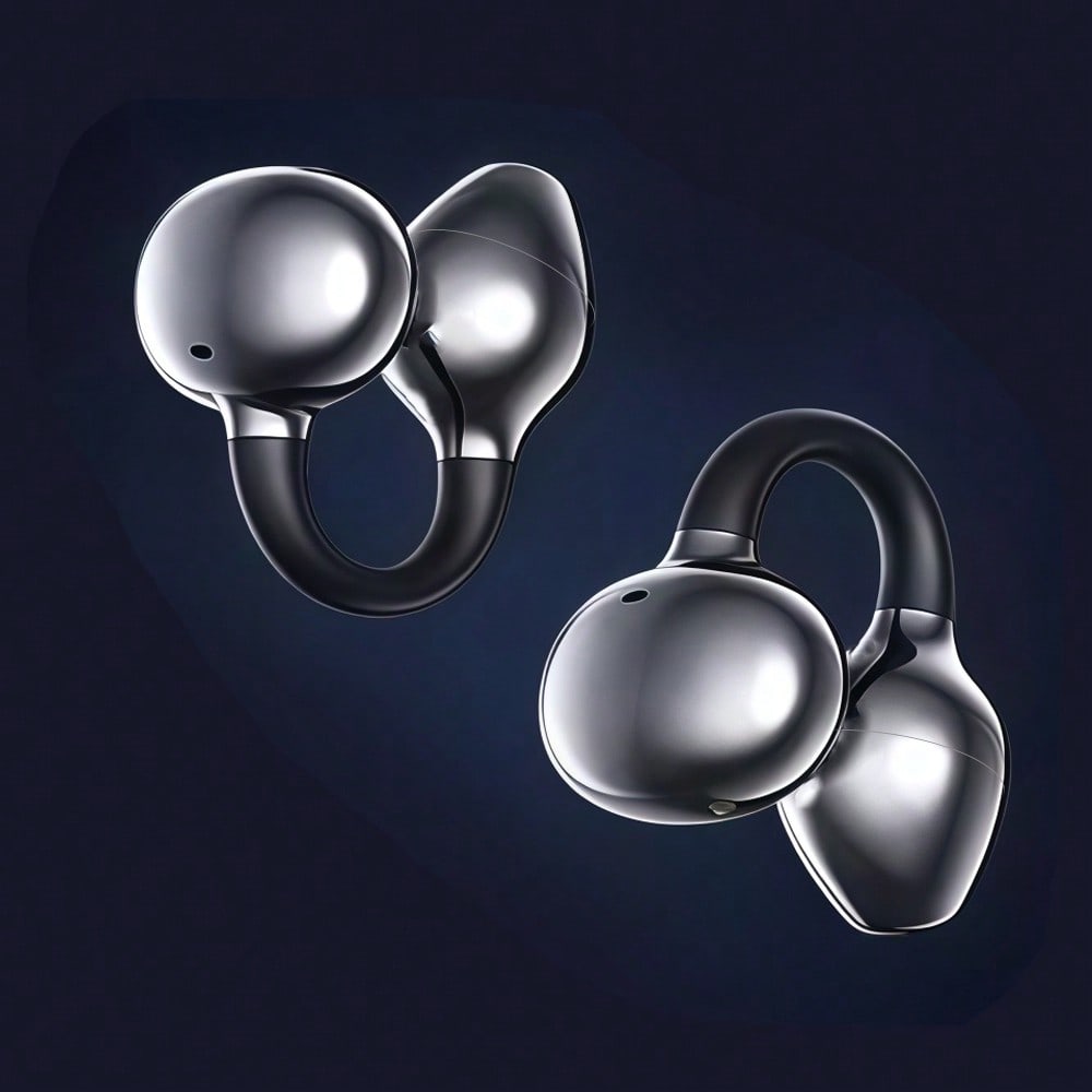 Headphone Konduksi Tulang Nirk - Open Ear Air Conduction Headphones ulasan dan harga