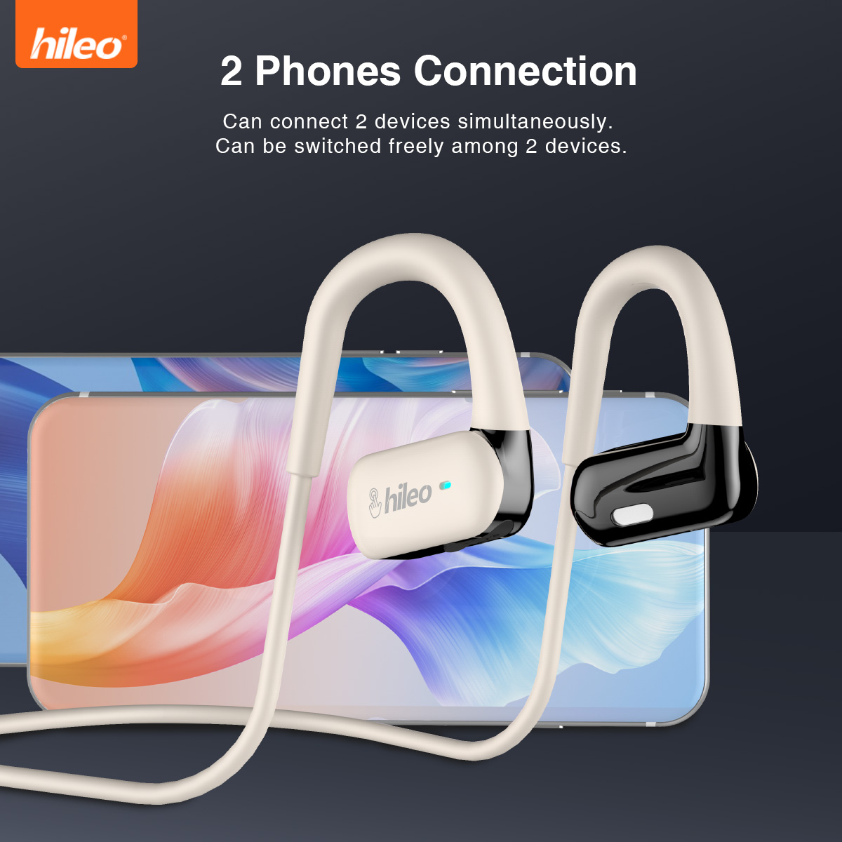 Speaker Hileo Hi77 Bluetooth N - Open Ear Air Conduction Headphones ulasan dan harga