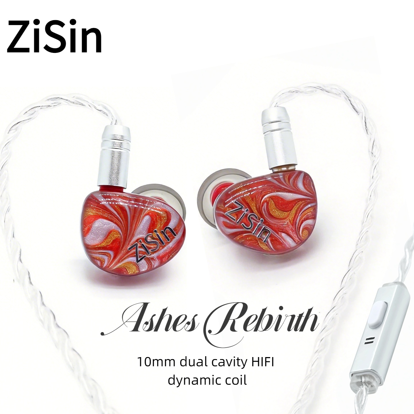 ZiSin 340 IEM 10mm 1DD Driver, - Planar Magnetic Iem Earphones ulasan dan harga