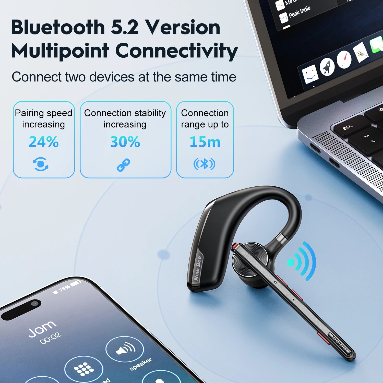 Bee M51 Headset nirkabel Bluet - Type C Wired Earphones With Mic ulasan dan harga