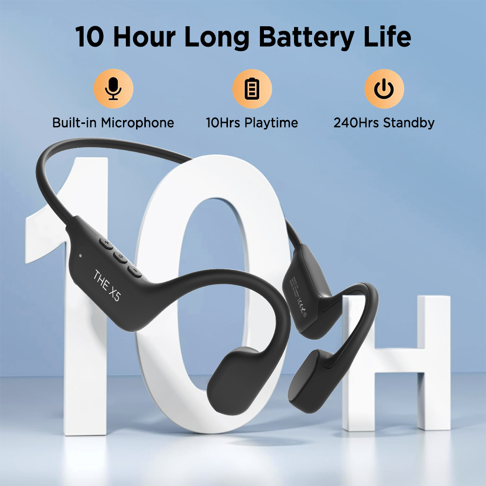 Mpow X5 Headphone Konduksi Tul - Bone Conduction Running Headphones ulasan dan harga