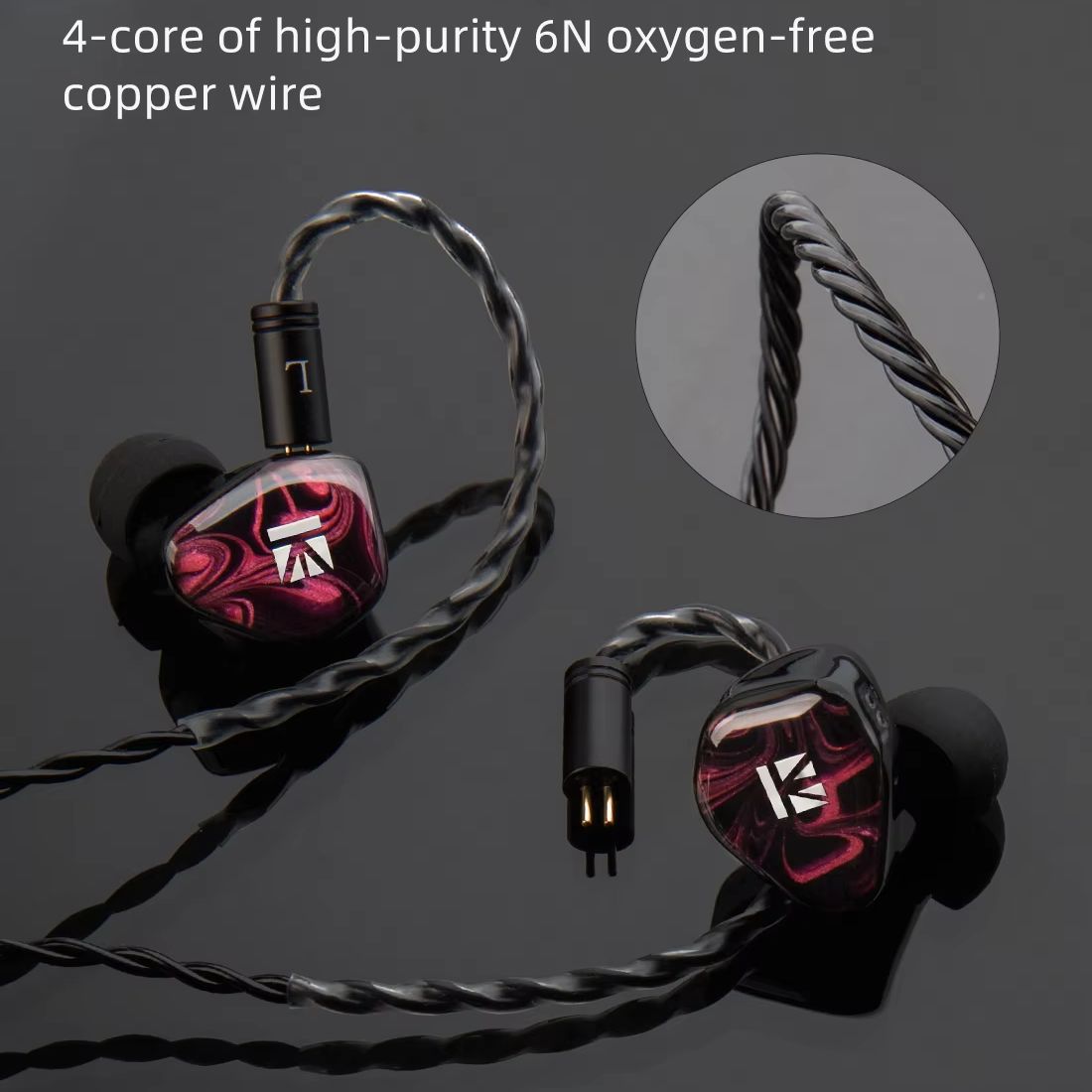 KBEAR KB01 Earphone Berkabel D - In Ear Monitors For Singers ulasan dan harga