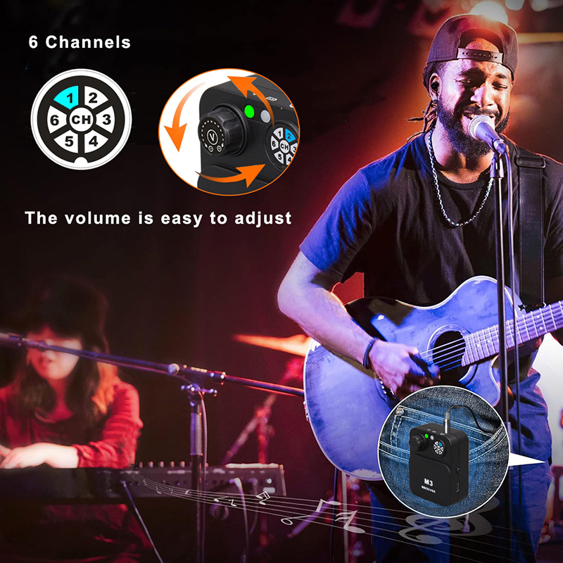 Sistem Earphone Monitoring Nir - In Ear Monitors For Singers ulasan dan harga