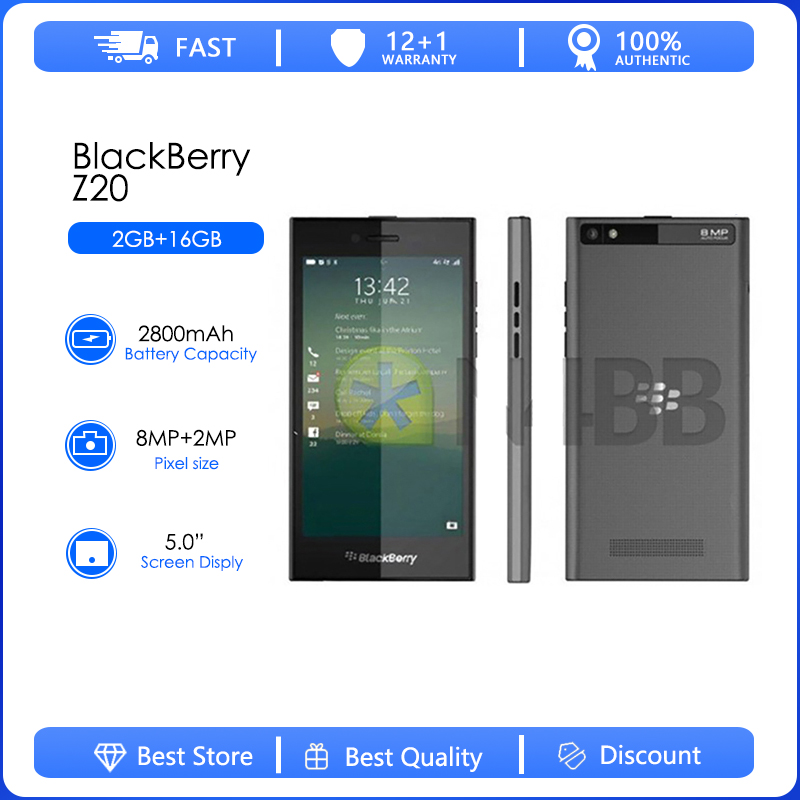 Blackberry Leap Z20 Refurbish- - Cameras ulasan dan harga