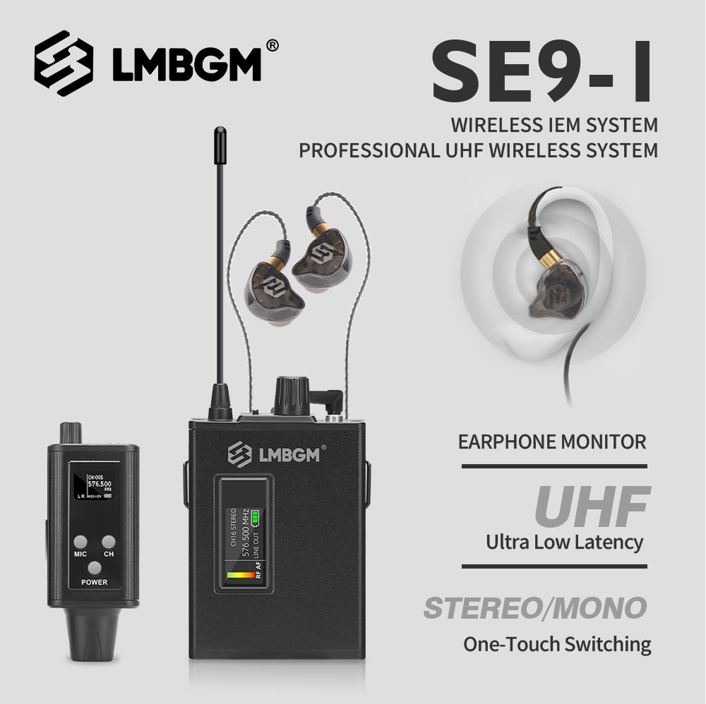 Sistem Monitor In Ear Nirkabel - In Ear Monitors For Singers ulasan dan harga