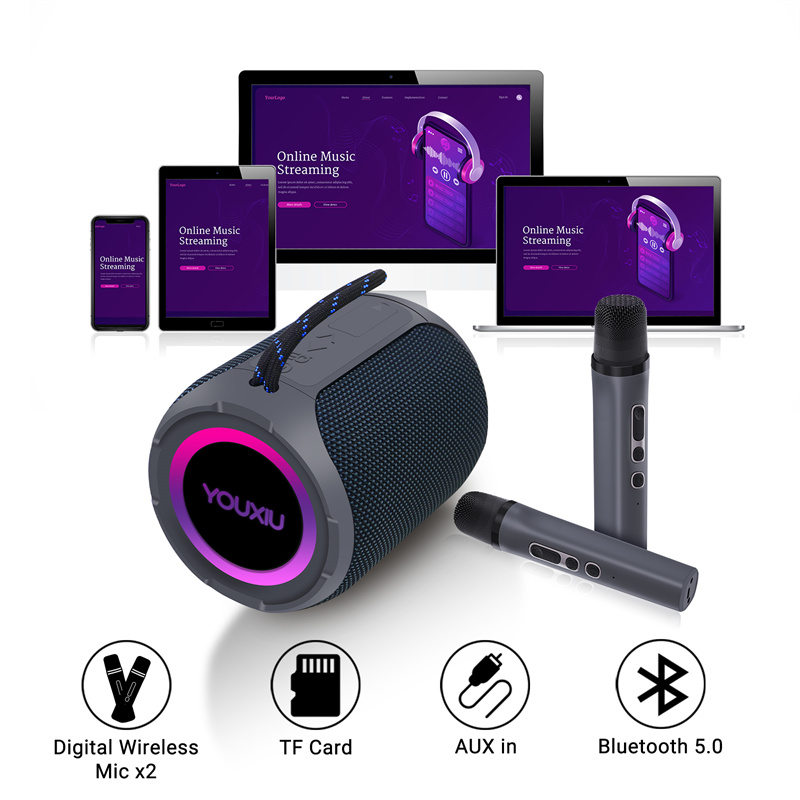 Speaker Bluetooth portabel 40W - Portable Bluetooth Speaker Waterproof Ipx7 ulasan dan harga
