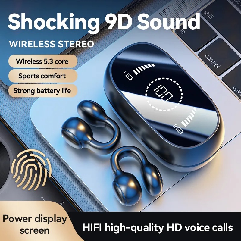 Earphone Bluetooth TWS Nirkabe - Tws Earbuds Bluetooth 5.3 ulasan dan harga
