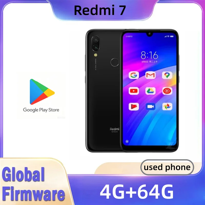 Ponsel Xiaomi Redmi 7 dengan C - Cameras ulasan dan harga