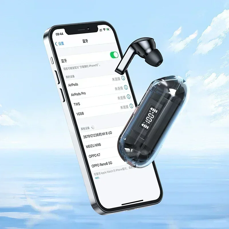 Earphone Bluetooth Nirkabel TW - Tws Earbuds Bluetooth 5.3 ulasan dan harga