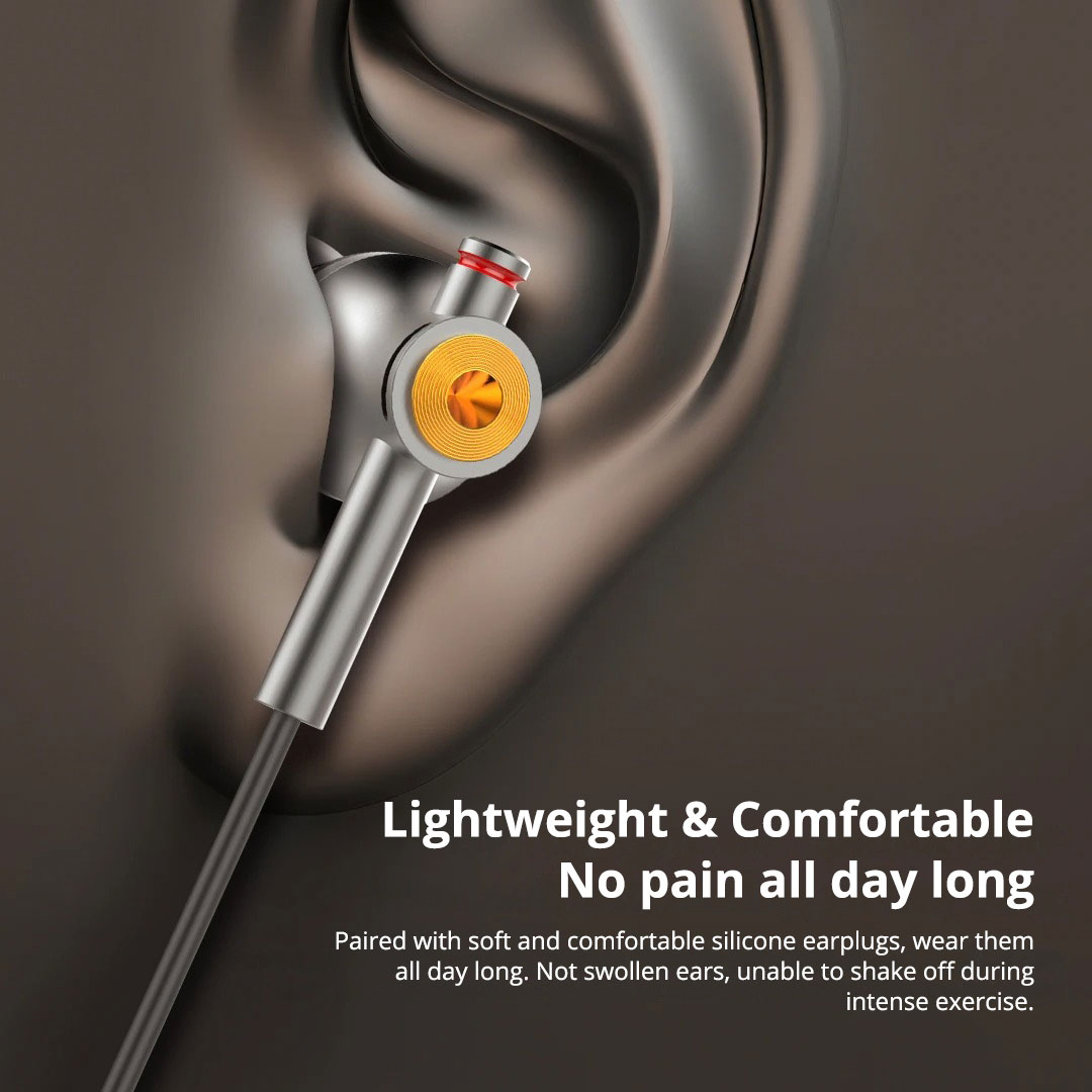 EARDECO Headphone Berkabel 3.5 - Type C Wired Earphones With Mic ulasan dan harga