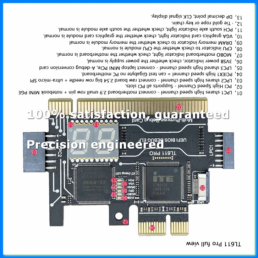 Kartu Diagnostik TL611 PRO Kar - Laptops ulasan dan harga