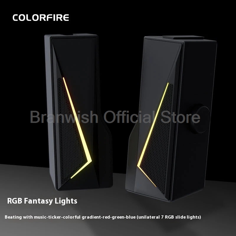 Soundbar Gaming RGB dengan Spe - Rgb Computer Soundbar For Pc ulasan dan harga