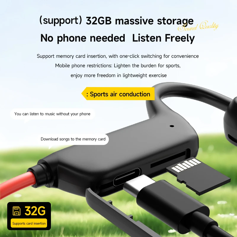 Earbud Bluetooth Konduksi Tula - Bone Conduction Running Headphones ulasan dan harga