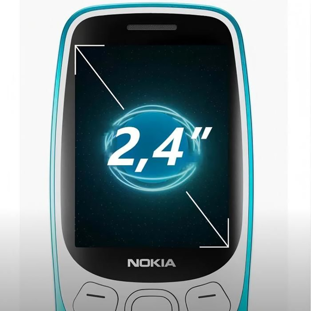 Ponsel Nokia 3210 4G 2SIM Blue - Cameras ulasan dan harga