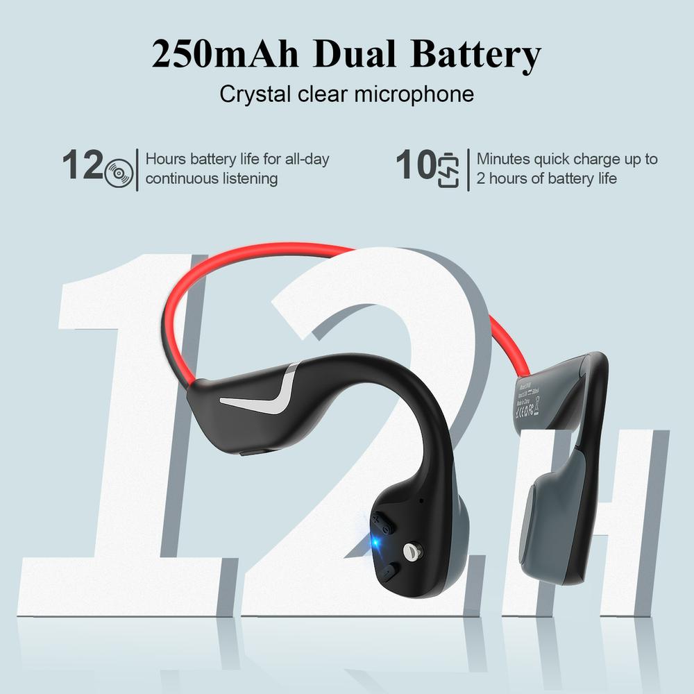 DV68 Pro Headphone Olahraga Bl - Bone Conduction Running Headphones ulasan dan harga