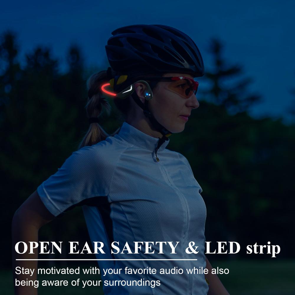 DV68 Pro Headphone Olahraga Bl - Bone Conduction Running Headphones ulasan dan harga