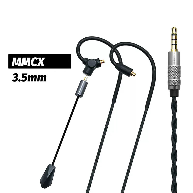 Kabel Earphone Gaming 0.78 QDC - Type C Wired Earphones With Mic ulasan dan harga